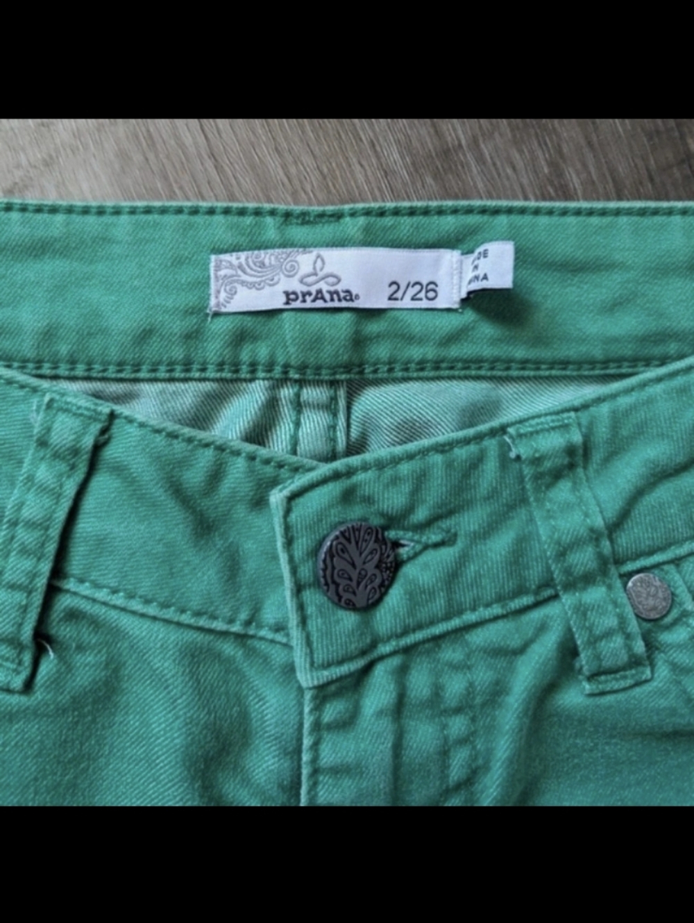 Prana Teal Slim Pants - Picture 3 of 3